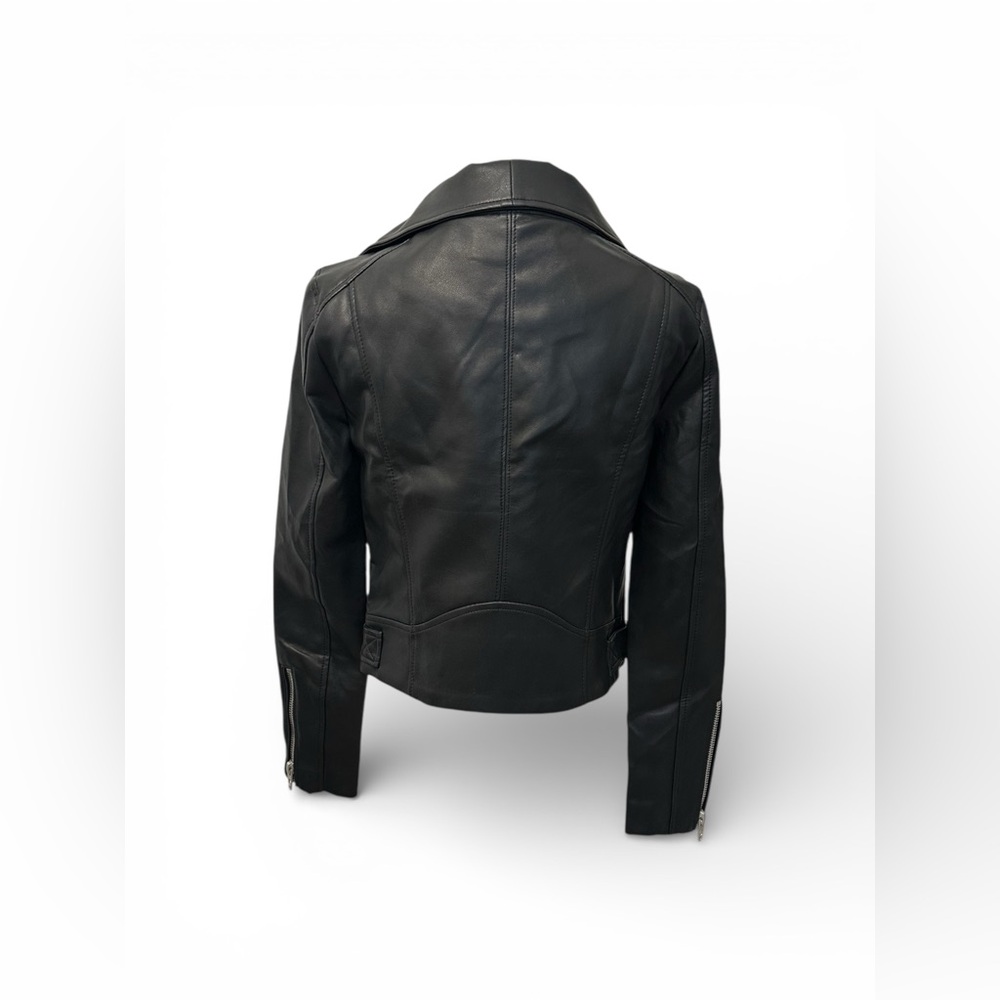 BLANKNYC Faux Leather Moto Jacket Best In Show Black Women Small NWT $128 MSRP - Picture 5 of 14